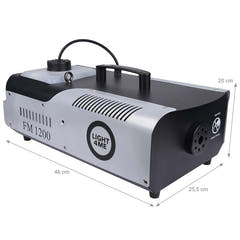LIGHT4ME FM 1200 rökdimsmaskin med fjärrkontroll