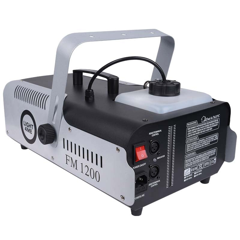 LIGHT4ME FM 1200 rökdimsmaskin med fjärrkontroll