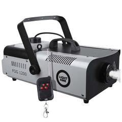 Light4Me Fog 1200 Rökmaskin 1200W med Trådlös & Kablet Fjärrkontroll