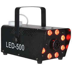Light4Me Fog 500 RÖKMASKIN 500W med RGB LED Lys