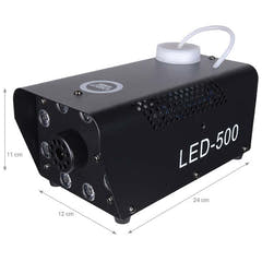 Light4Me Fog 500 RÖKMASKIN 500W med RGB LED Lys