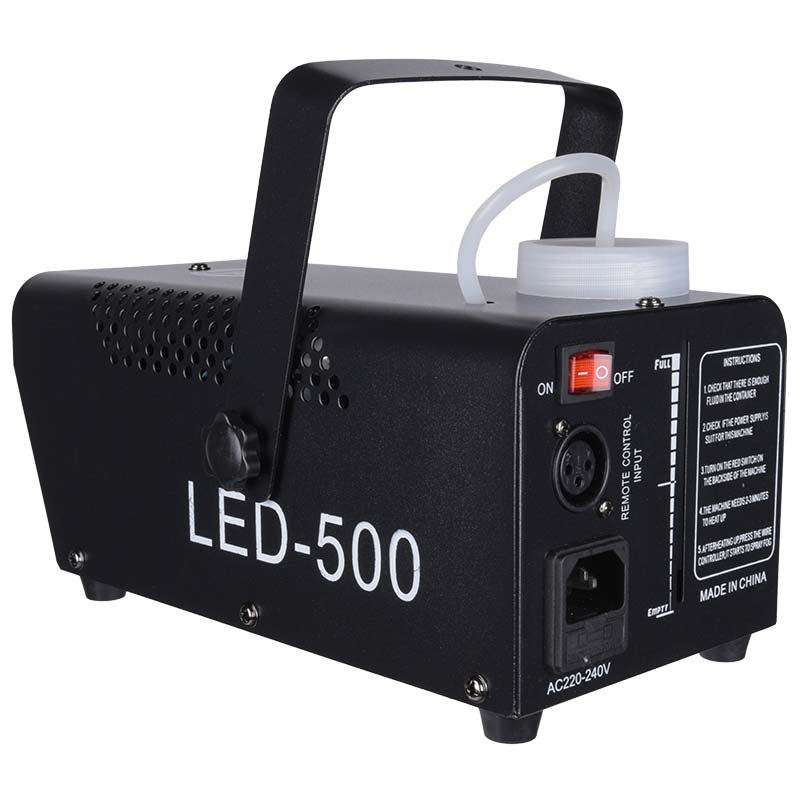 Light4Me Fog 500 RÖKMASKIN 500W med RGB LED Lys