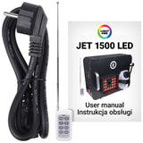 Light4Me JET-1500LED vertikal Rökmaskin LED