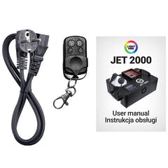 Light4 Me JET 2000 vertikal rökmaskin