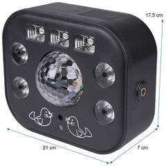 LIGHT4ME MULTIFASE multieffekt LED UV tvättblixt