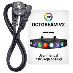 LIGHT4ME OCTOBEAM V2 diskoeffekt LED scenespotlight