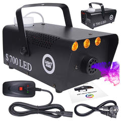 LIGHT4ME S 700W LED rökgenerator effektgenerator fjärrkontroll