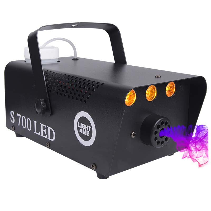 LIGHT4ME S 700W LED rökgenerator effektgenerator fjärrkontroll