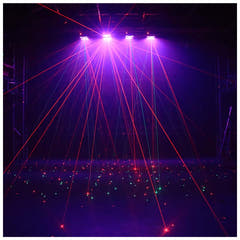 Light4Me SPIDER STROBO LASER LED-ljuseffekt