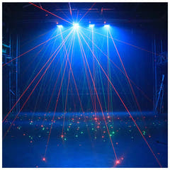 Light4Me SPIDER STROBO LASER LED-ljuseffekt