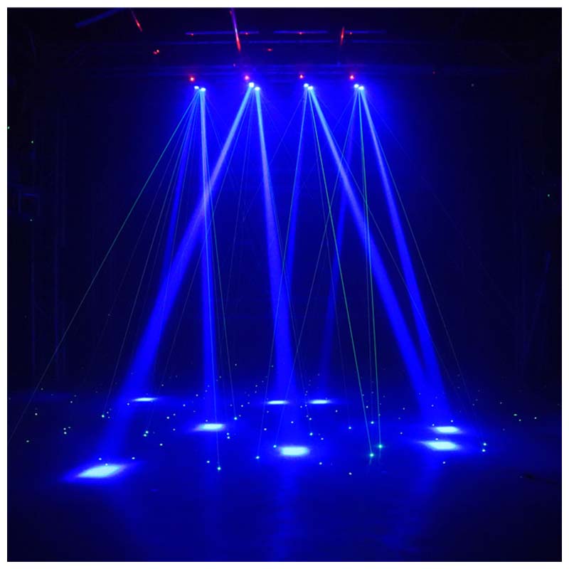 LIGHT4ME SPIDER STROBO LASER LED-ljuseffekt