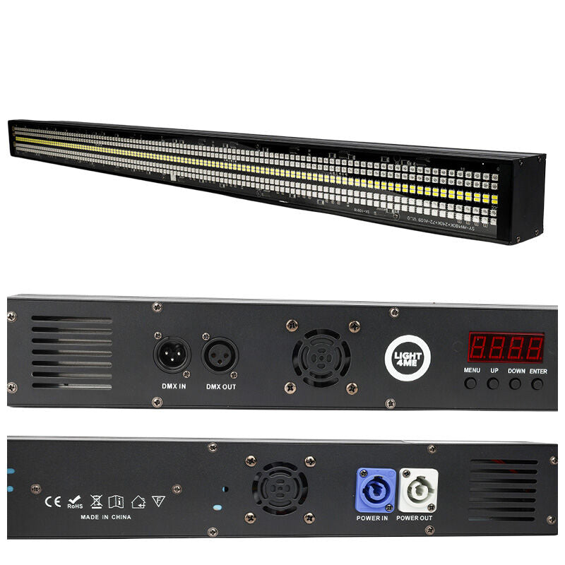 Light4Me Strobe Multi Bar LED – RGB+CW strobe och blinder