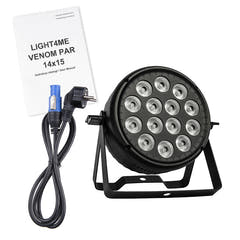 Light4Me Venom PAR 14x15 RGBW LED PAR-spotlight