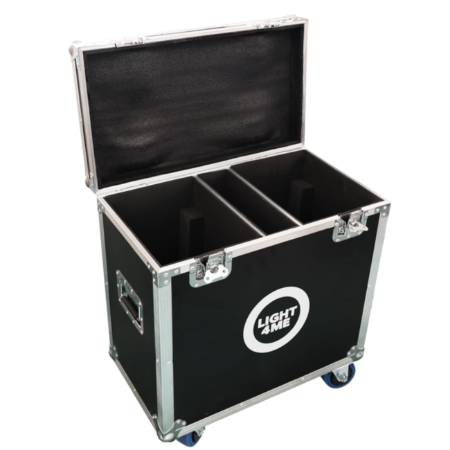 Light4Me 12R Smart Beam case 2IN1 Flightcase för 2 Moving Heads
