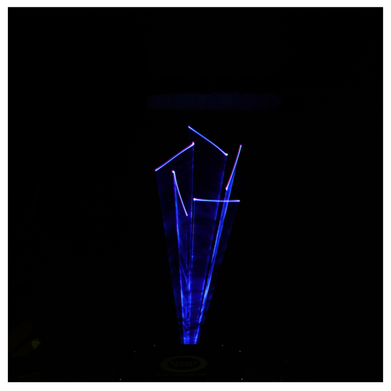 Light4Me 5W LASER med RGB og APP styrring