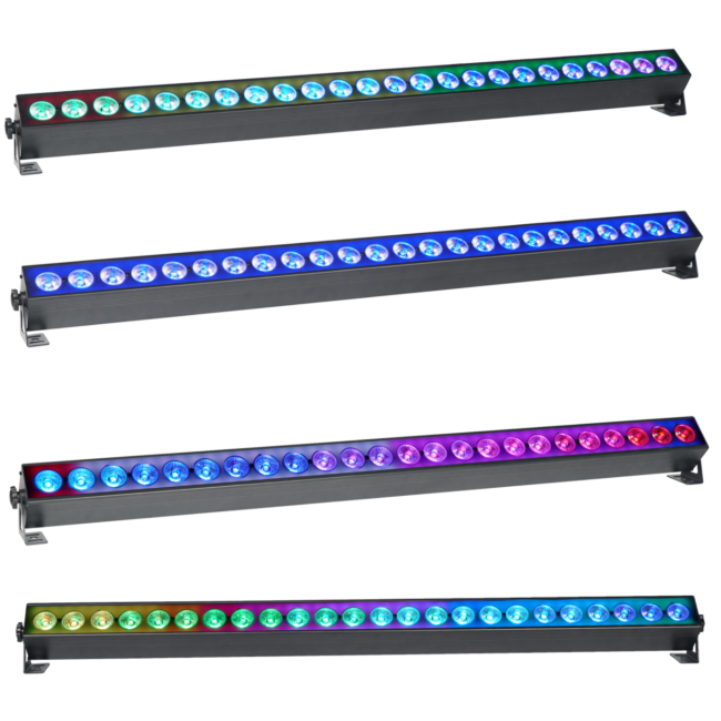 LIGHT4ME AURA PIXEL BAR 24x3W RGBW LED-ljus