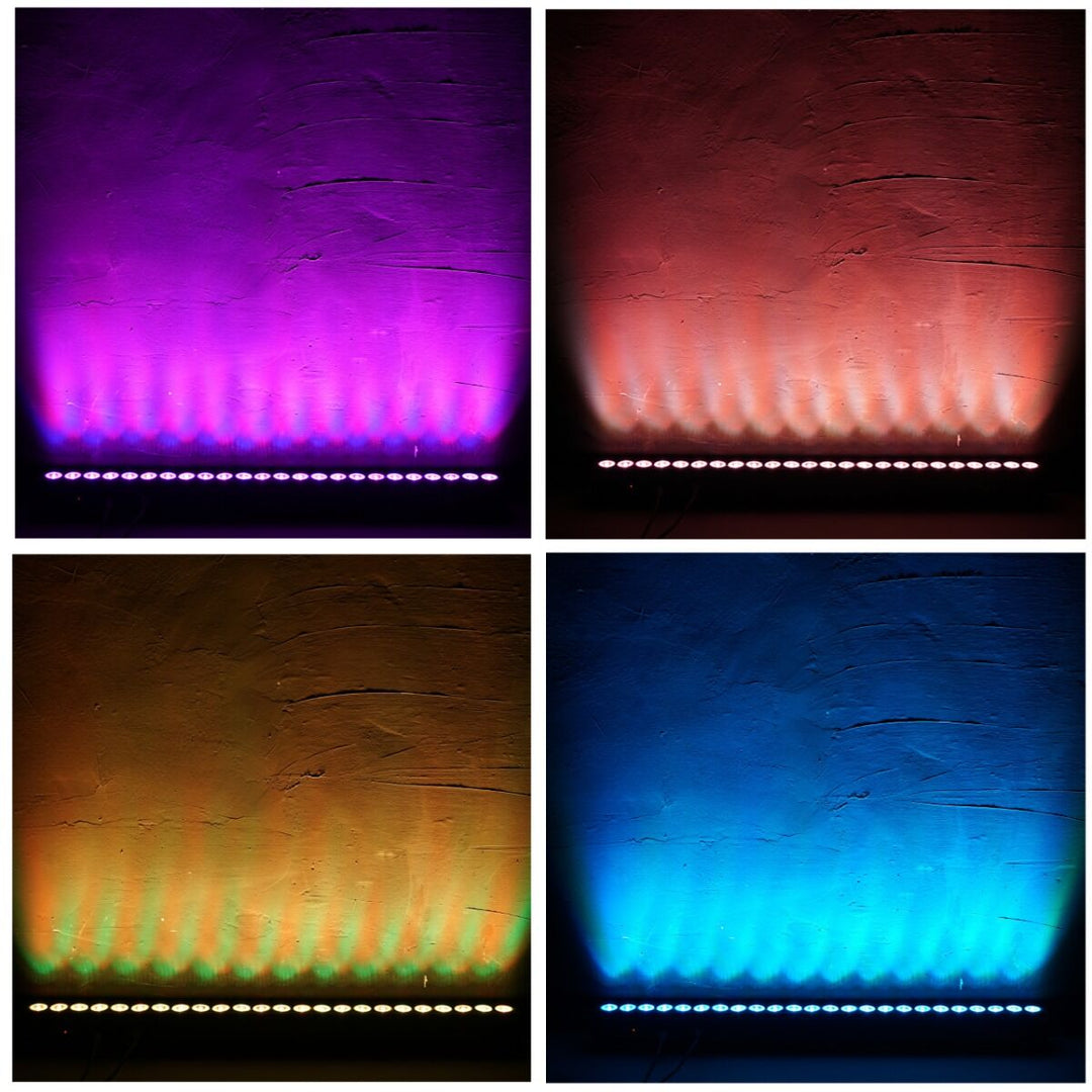 LIGHT4ME AURA PIXEL BAR 24x3W RGBW LED-ljus