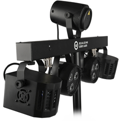 Light4Me T-Bar LED Par Derby Laser MultiBar