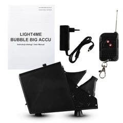 Light4Me Batteridriven såpbubblemaskin
