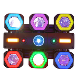 LIGHT4ME CLUBMIX rörlig multieffektbelysning