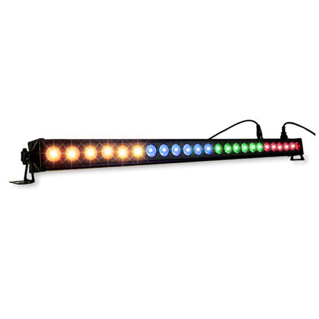 LIGHT4ME DECO BAR 24 RGBA lysstrimmel klokke
