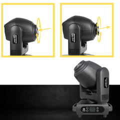 Light4Me Destroyer 120 W Spot Movingheads LED