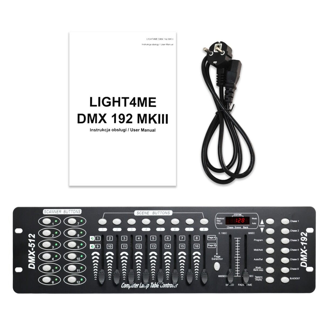 Light4Me DMX 192 MK3 DMX controller