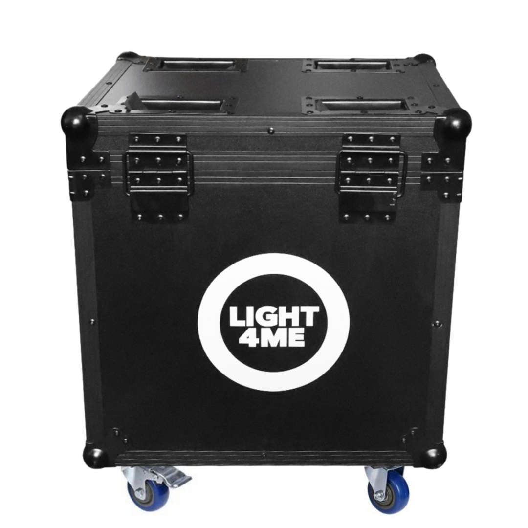 Light4Me flightcase för 2 st. Focus 200W Beam