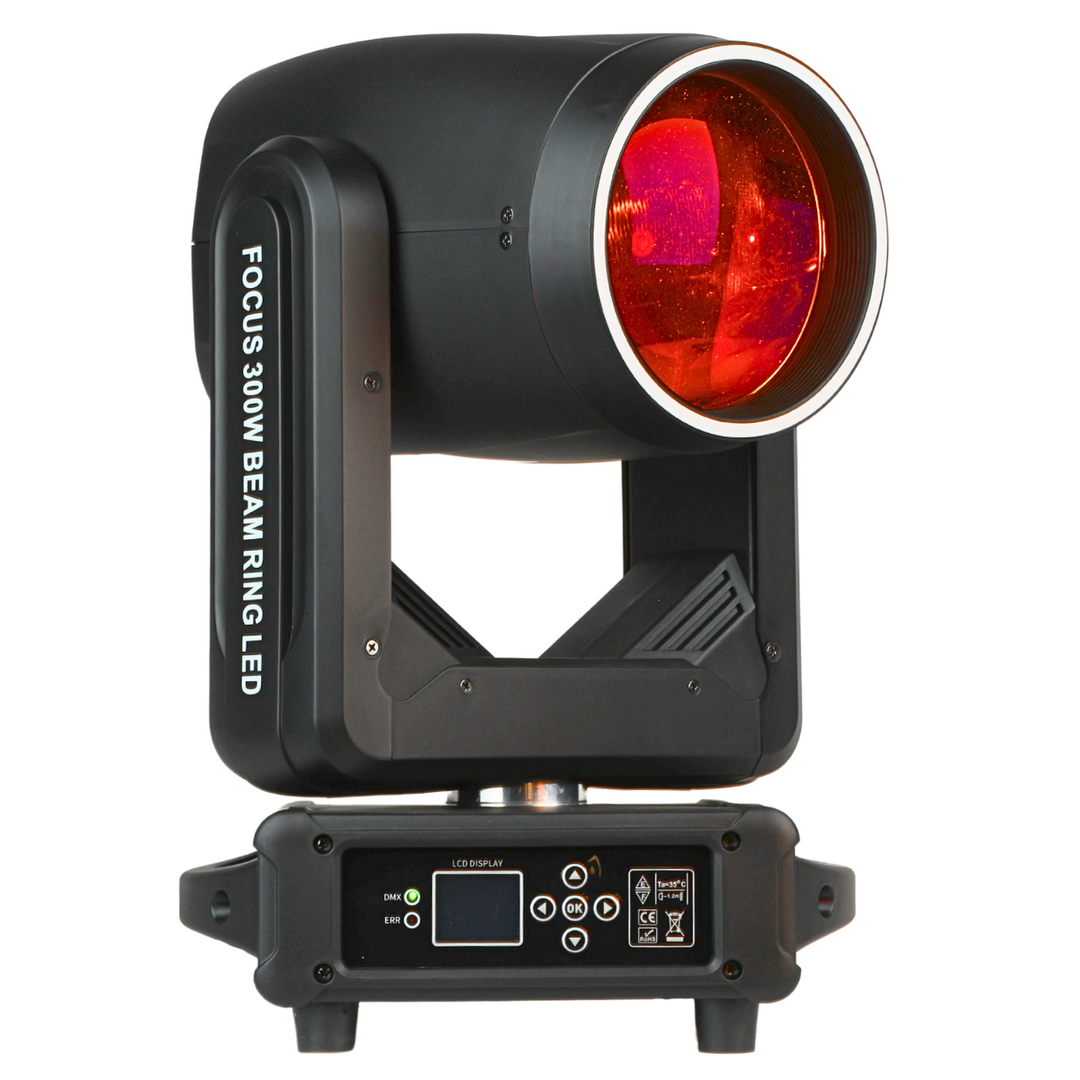 LIGHT4ME FOCUS 300W BEAM RING LED moving head