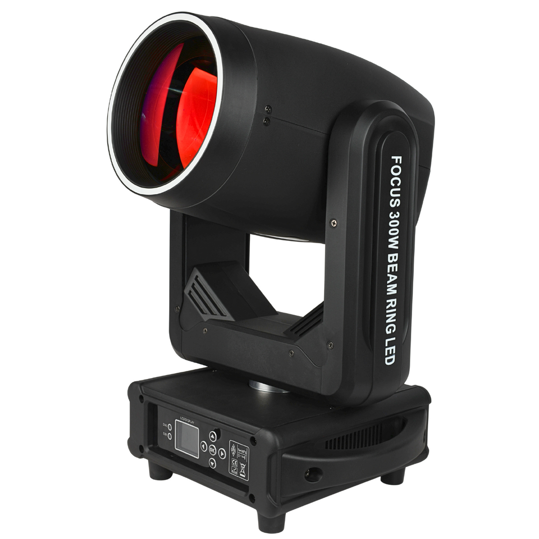LIGHT4ME FOCUS 300W BEAM RING LED moving head