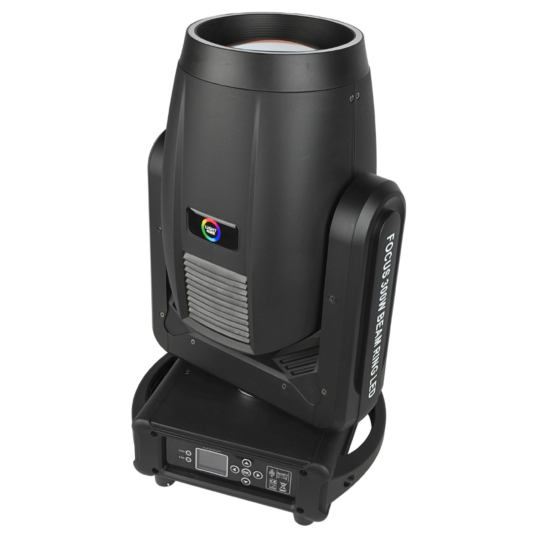 LIGHT4ME FOCUS 300W BEAM RING LED moving head