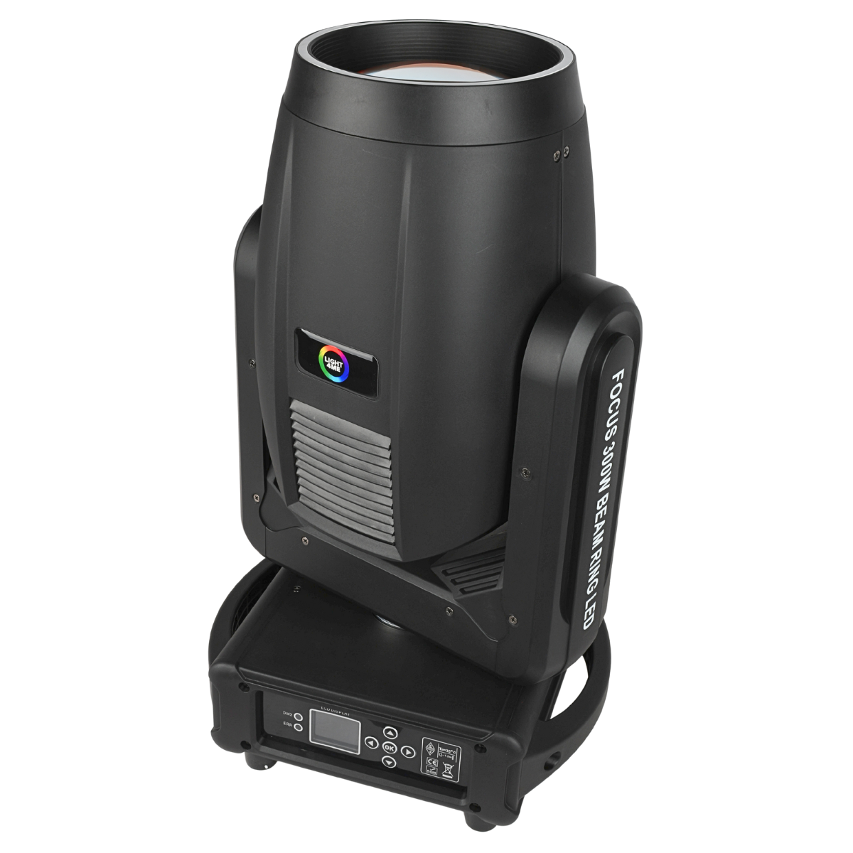 LIGHT4ME FOCUS 300W BEAM RING LED moving head