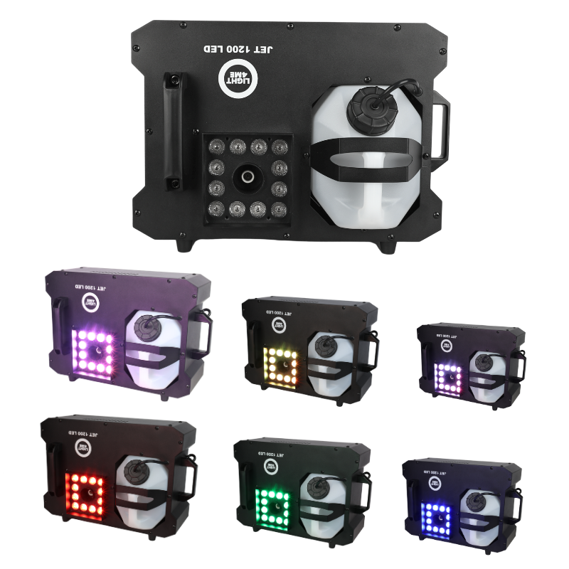 LIGHT4ME JET 1200 LED vertikal rökmaskin