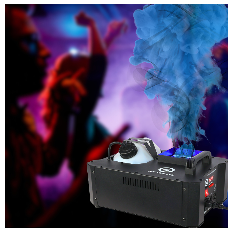 LIGHT4ME JET 1200 LED vertikal rökmaskin