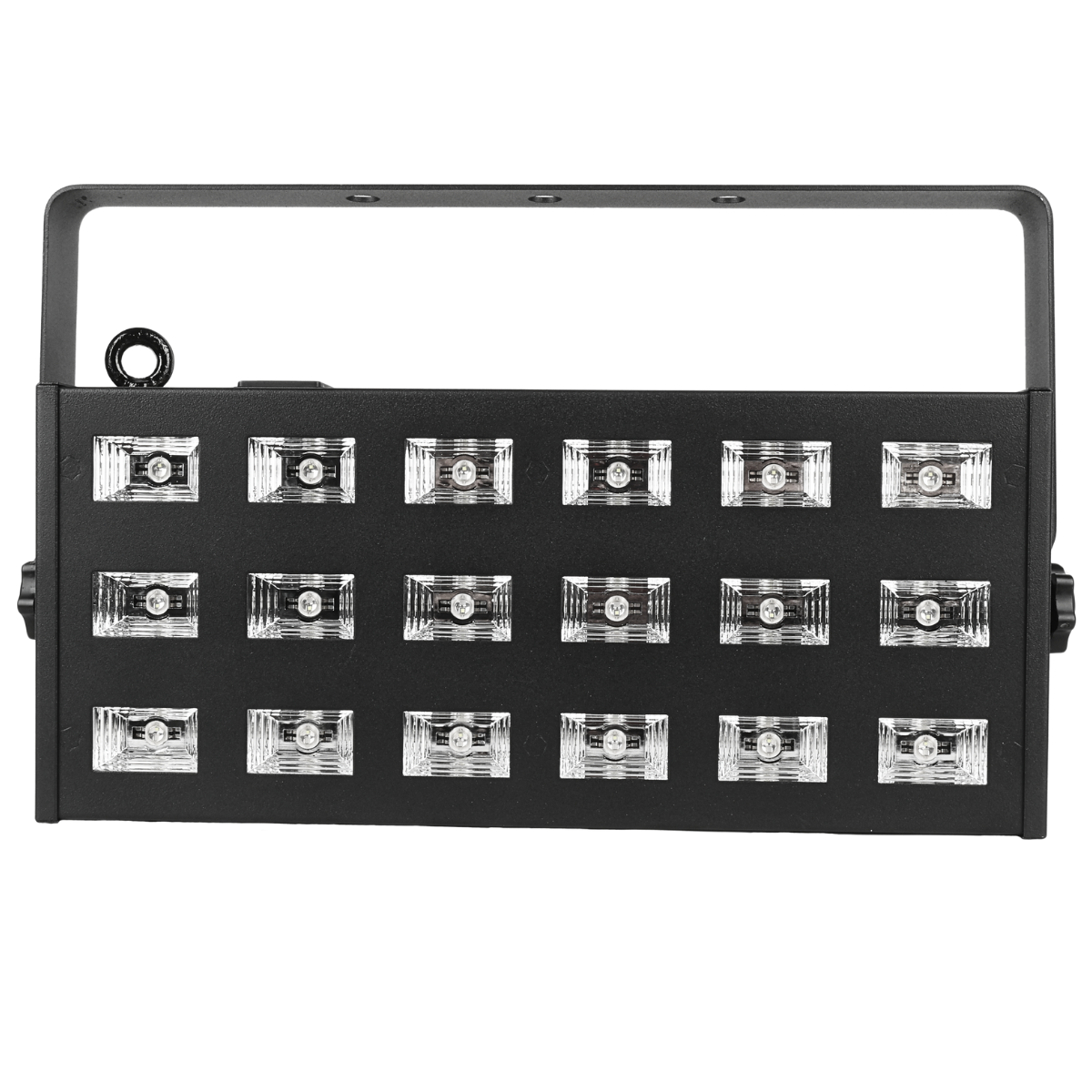 LIGHT4ME LED UV 18x3W spotlight + strobe DMX