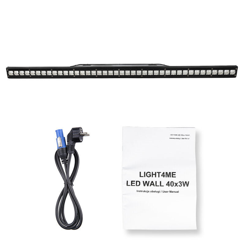 Light4Me LED-bar 40x3watt RGB