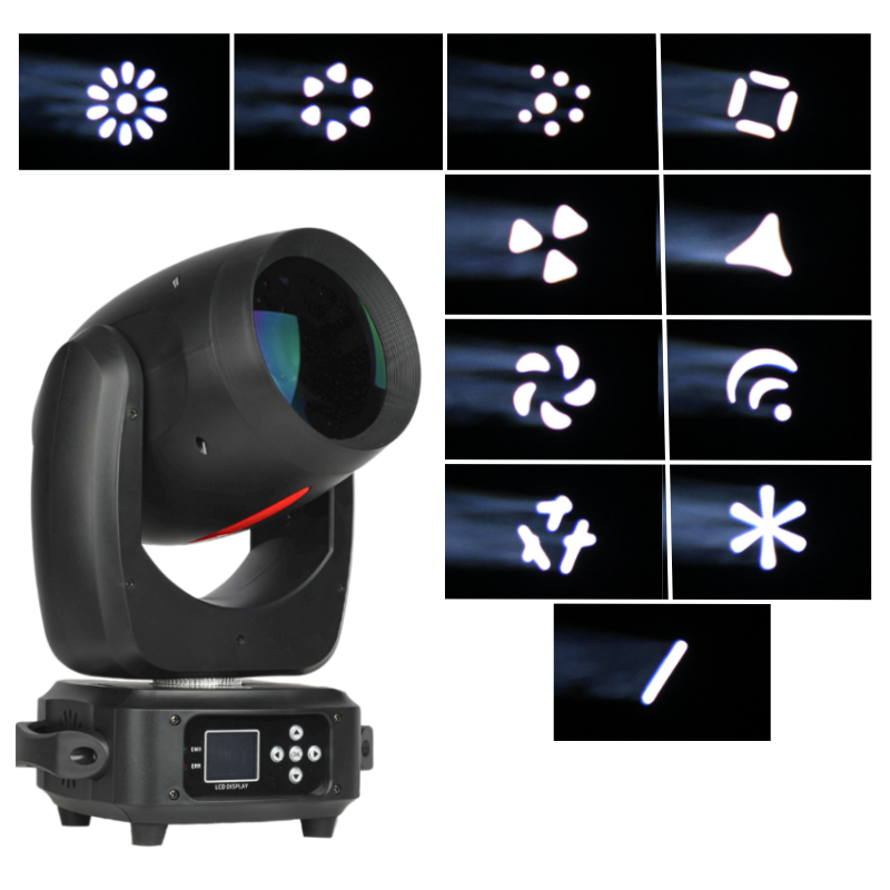 LIGHT4ME RED LINE BEAM 120W LED moving head axel