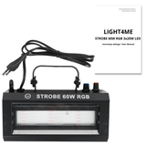 LIGHT4ME STROBE 60W RGB strobe ljuseffekt