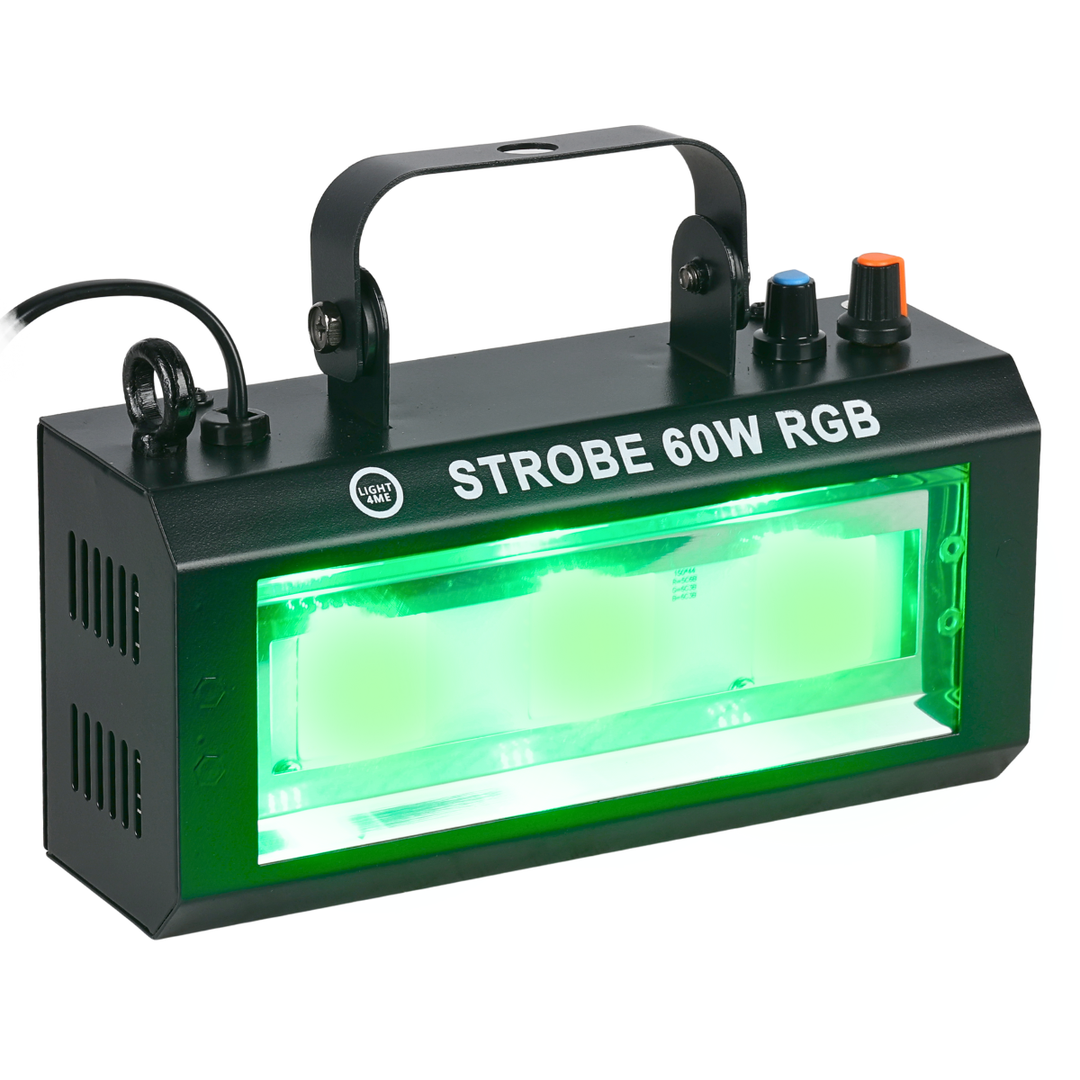 LIGHT4ME STROBE 60W RGB strobe ljuseffekt