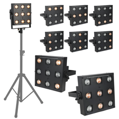 Light4Me SUN PANEL Blinder 9x35W Warm White