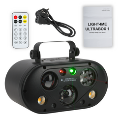 LIGHT4ME ULTRABOX 1 RGBA 6 LED multieffektlampa