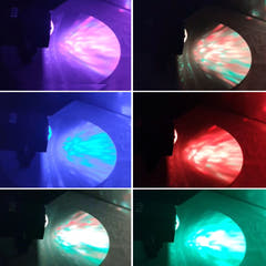 Light4Me Water Wave 3W RGB ljuseffekt