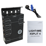 LIGHT4ME XSPLIT 4 DMX-splitter
