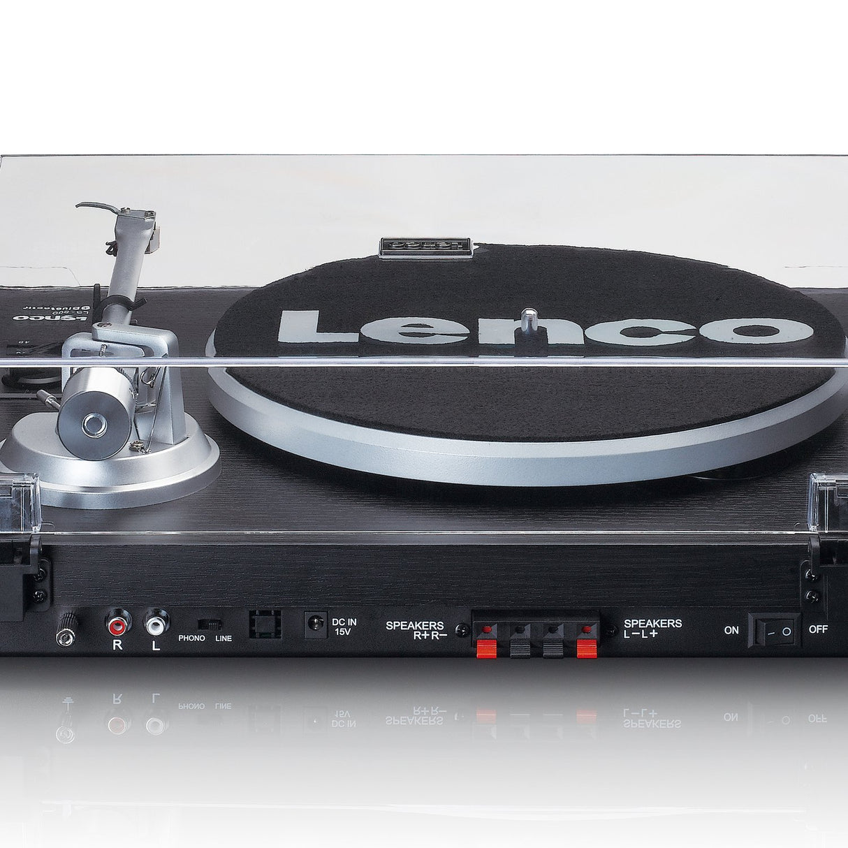 Lenco LS-500 Skivspelare med högtalare (svart)