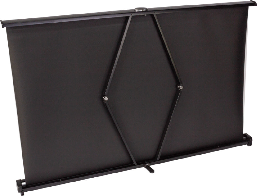 Projektorduk med bordsstativ (50")