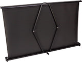 Projektorduk med bordsstativ (50")