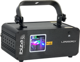 Ibiza LZR 250 RGY Laserljus