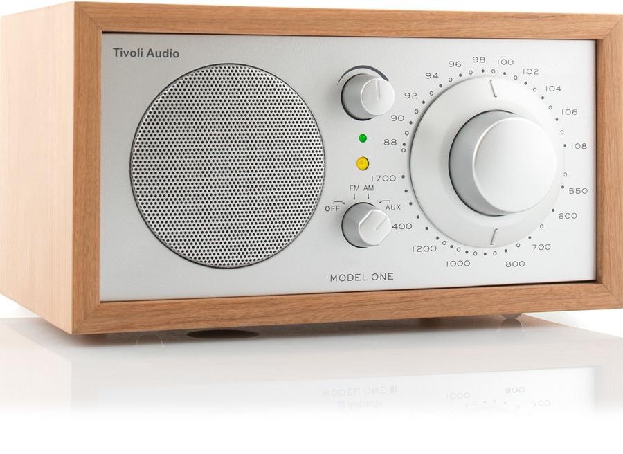 Tivoli Audio Model ONE Radio (Cherry/Silver)