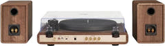 Crosley C65 skivspelare med högtalare, Valnöt