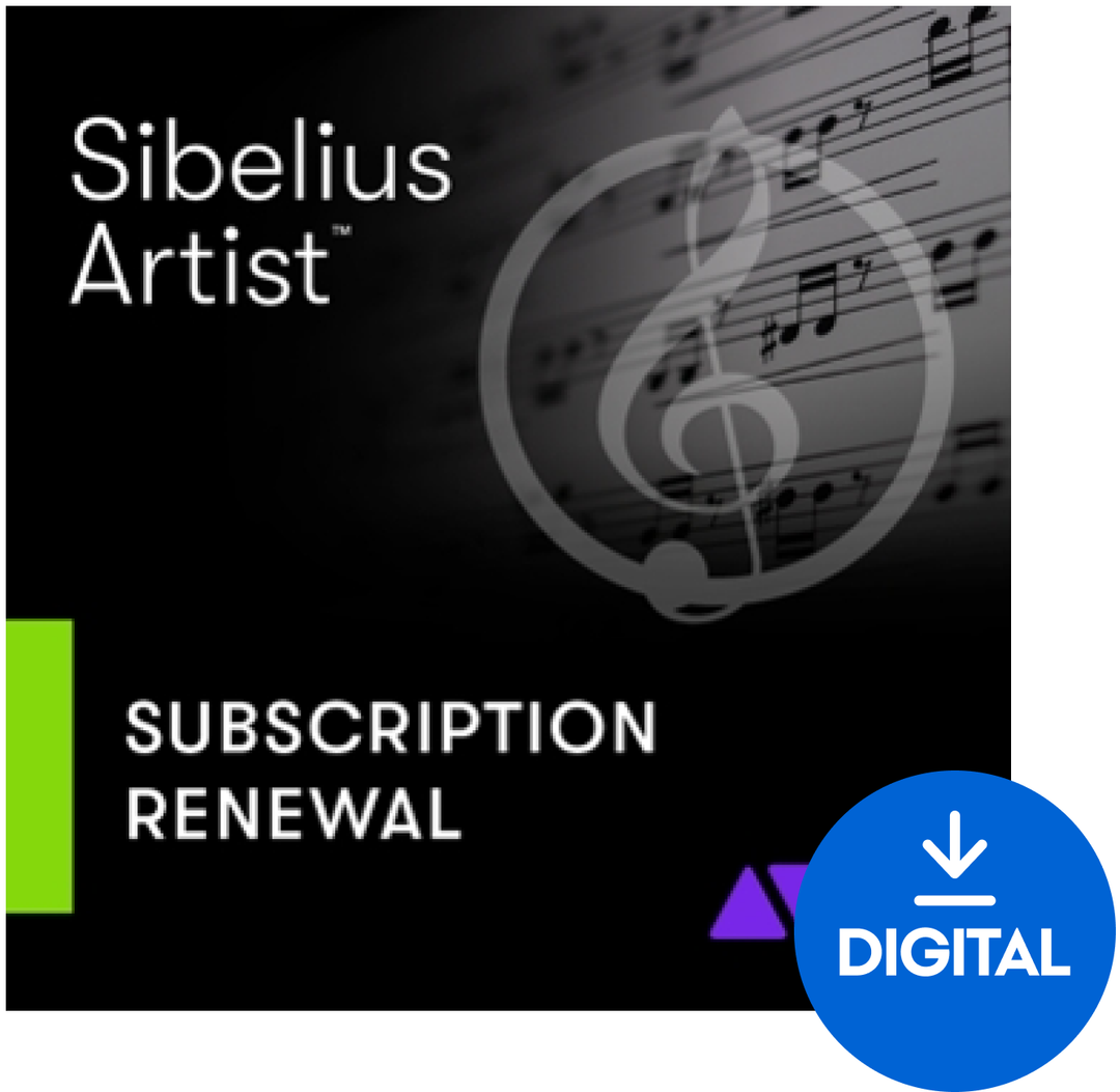 Sibelius Artist-prenumeration FÖRNYELSE